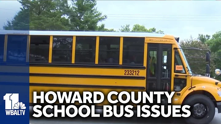 Bus issues in Howard County cloud the first day of school