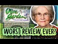85 Year Old Lady Breaks Internet: Story of Marilyn’s Olive Garden Review