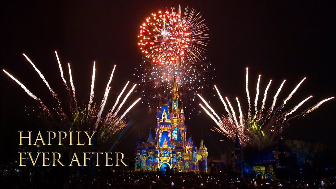 Happily Ever After - Magic Kingdom Fireworks and Projection Extravaganza (2025)