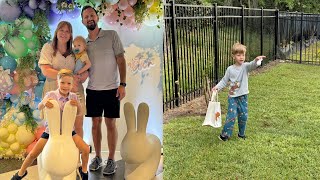 A Very Tracker Easter EGGstravaganza! | Easter Egg Hunt In The Backyard, Brunch & A Couch Chat!