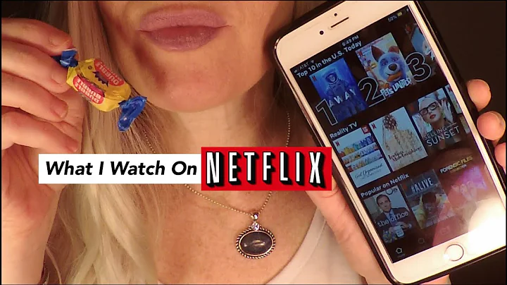 ASMR Gum Chewing What I Watch On Netflix | Close Tingly Whisper