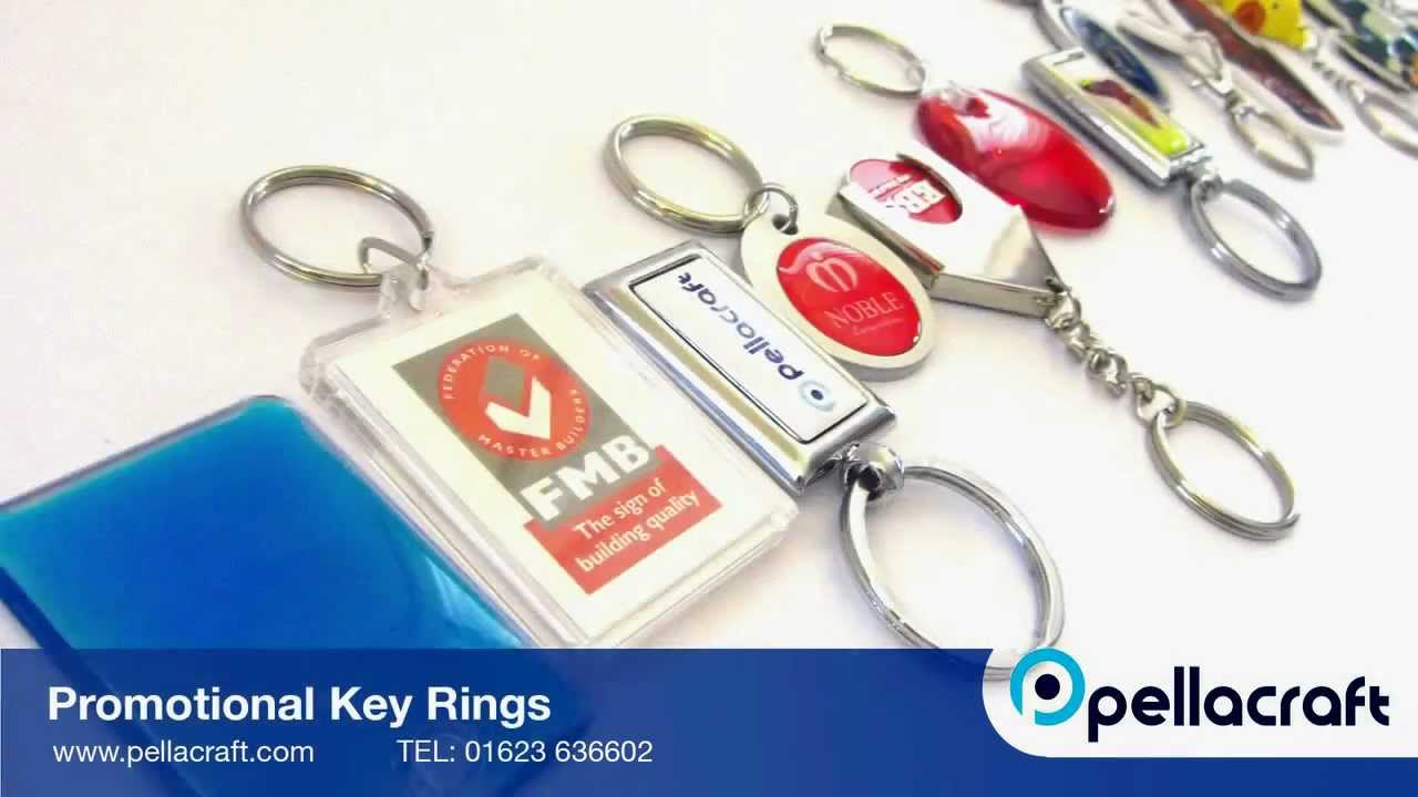 Promotional Keyrings YouTube