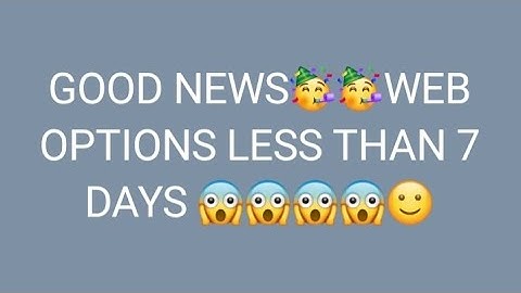 AP polycet web options update 🥳🥳 less than 7 days 😱😱