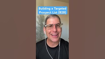 Building a Targeted Prospect List (B2B)