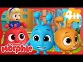 Blue, Orange and Red Colorful Morphle&#39;s! 🌈 | Cartoons for Kids | Mila and Morphle