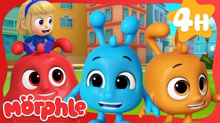 Blue, Orange and Red Colorful Morphle's! 🌈 | Cartoons for Kids | Mila and Morphle