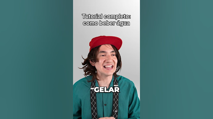 TUTORIAL: Como beber água... I Dearo e Manu