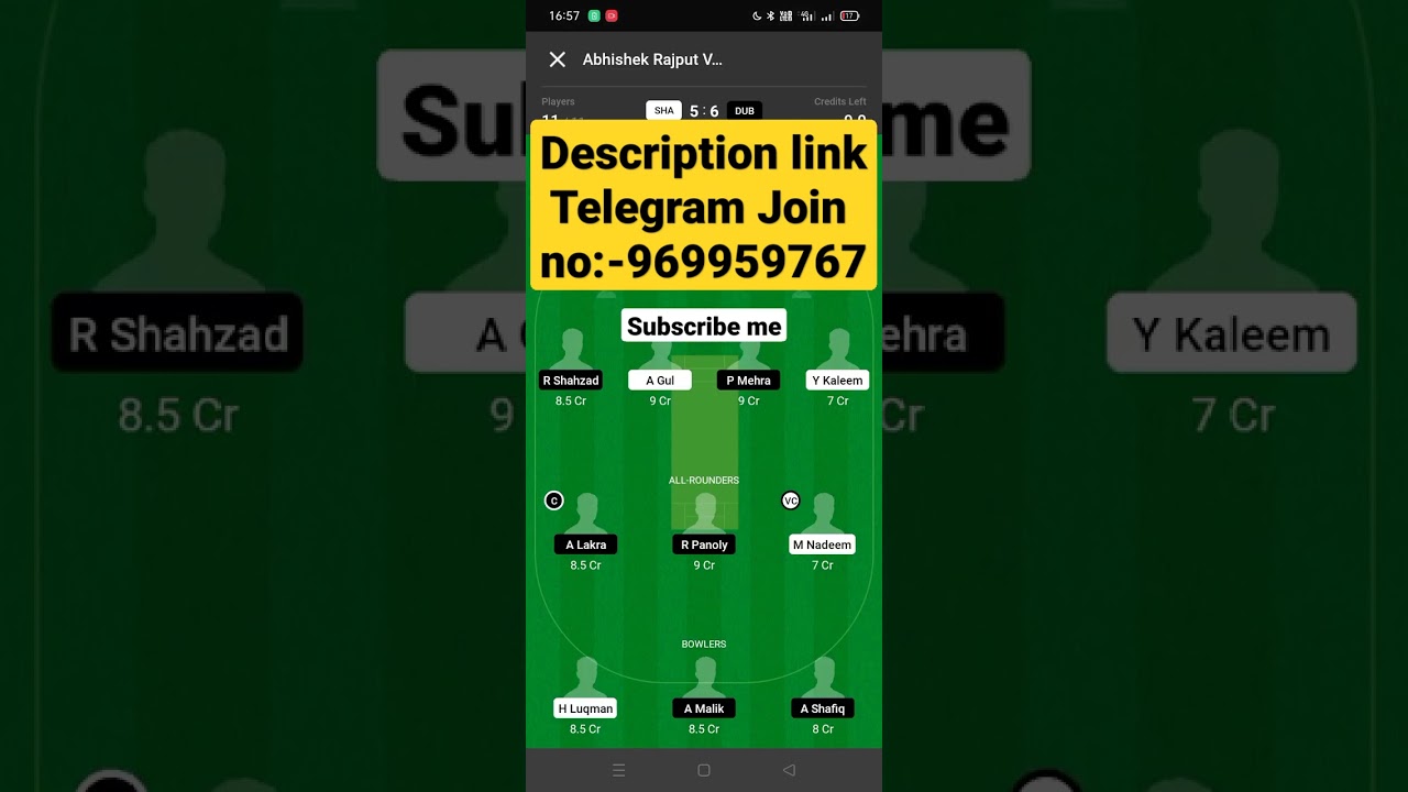 SHA vs DUB Dream11, SHA vs DUB, SHA vs DUB Dream11 Team, SHA vs DUB Dream11 Prediction