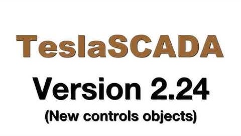Version 2.24. New controls objects.
