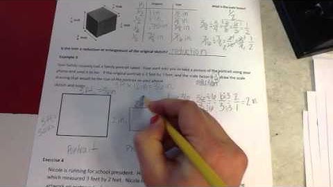 Scale factor as the unit rate day 2 video 1