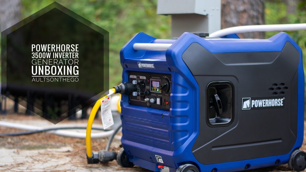 Powerhorse 3500w Inverter Generator Unboxing YouTube