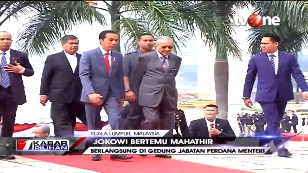 tv one live streaming free Bertemu PM Malaysia, Jokowi Bahas Masalah WNI dan Perdagangan CPO