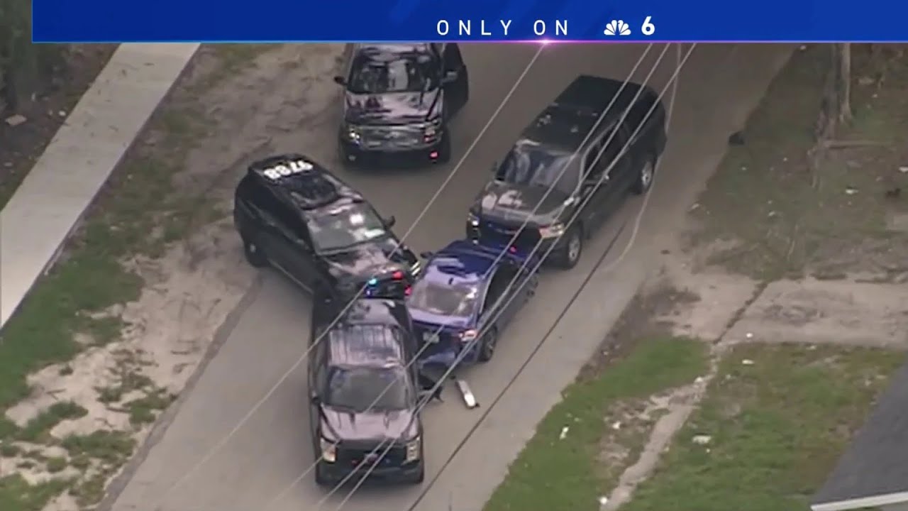 Two in Custody After Police Pursuit - YouTube