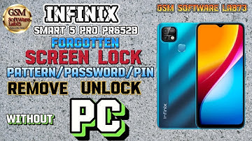 infinix smart 5 pro Hard reset|How to Unlock infinix smart 5 pro without pc