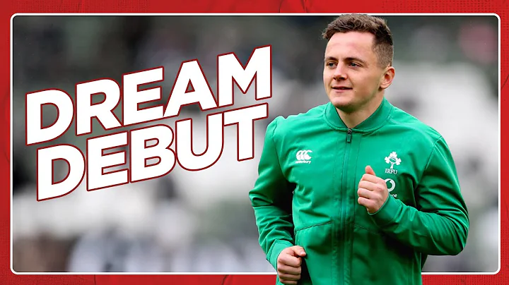 Michael Lowry's debut for Ireland | Ireland v Ital...