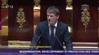 DG Projet de loi Montagne - Philippe FOLLIOT