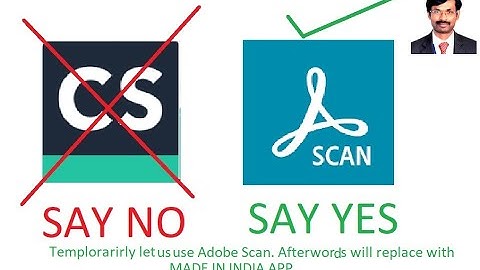 ALTERNATIVE TO CAMSCANNER || HOW TO USE ADOBE SCAN || DOCUMENT SCANNER