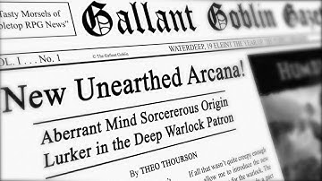 New Unearthed Arcana subclasses for Warlock and Sorcerer (Gallant Goblin Gazette)