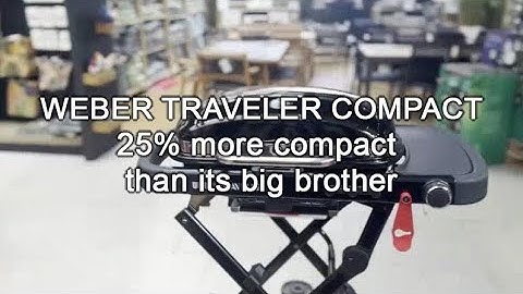 Weber Traveler Compact Video