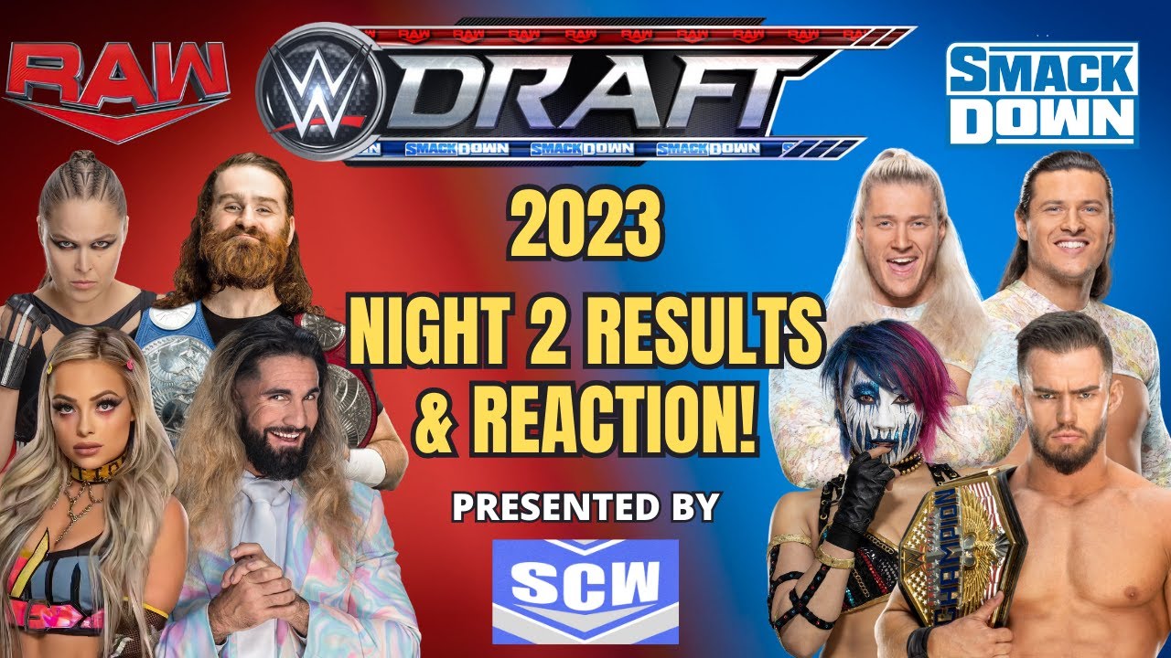 WWE Draft 2023 Night 2 Results & Reaction! RAW Talk Draft Picks