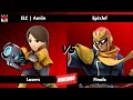 Knockout zone 16  ssbu losers final  amiin mii gunner vs epixlef captain falcon