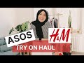 TRY ON 2020 H&M + ASOS HAUL | Fashion, Home | Hijabflowers