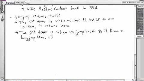 CSE 120 PA4 Setjmp and Longjmp