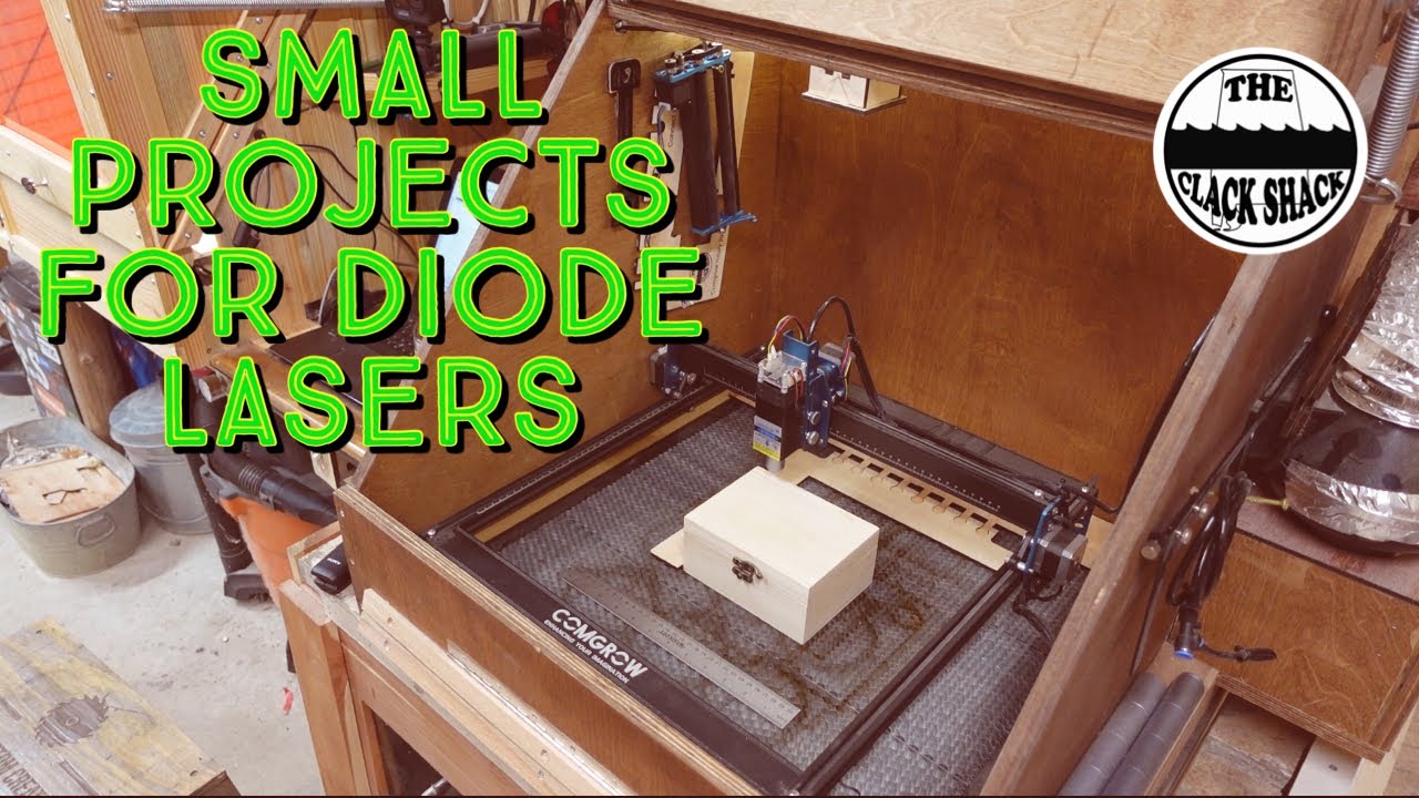 Small projects for diode lasers - YouTube