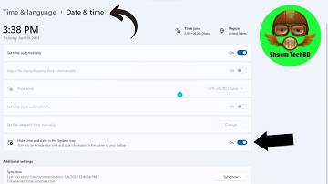 How to Remove Taskbar Time and Date on Windows 11 | How to Hide Clock from Taskbar