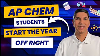 Students! Start Off the Year Right in AP Chemistry | 5 Tips for Success