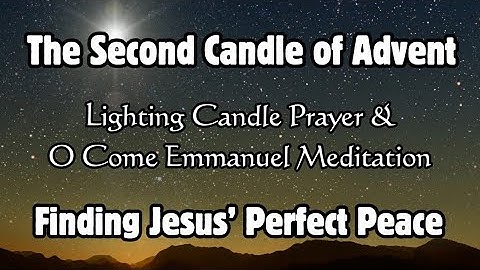 🕯️The Second Candle of Advent: Jesus