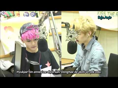 130624 Sukira/Kiss The Radio - Donghae ve Eunhyuk'un Annesi Kapışıyor (Türkçe Altyazılı)