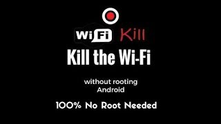 How to kill someone's wifi while using public networks screenshot 3