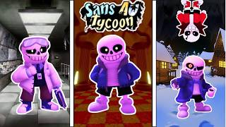 NEW BEST UNDERTALE TYCOON!!! Sans AU Tycoon Gameplay + Morphs/Attacks Showcase!!