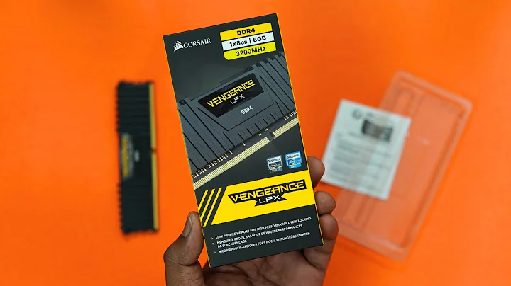 Corsair Vengeance LPX 8GB DDR4 3200MHZ Unboxing