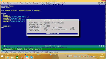 Utilizando o Free Pascal