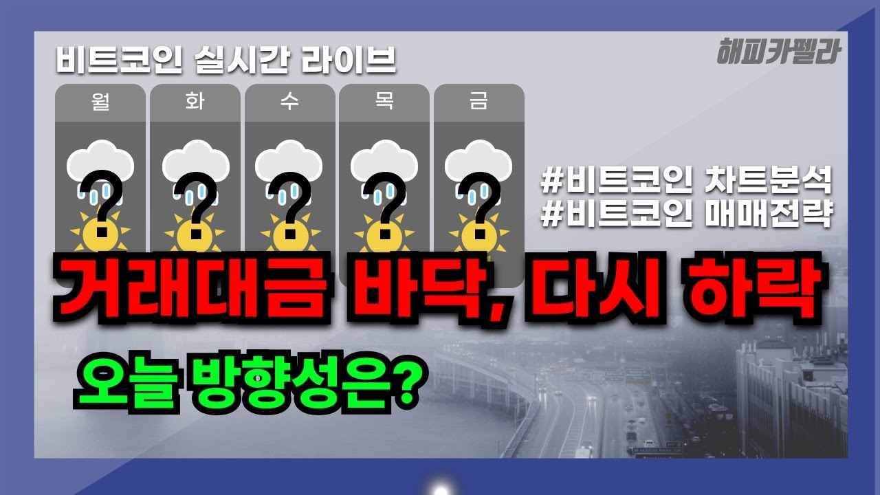 비트코인 실시간, 비트코인 거래대금 바닥, 다시 하락 중.. 오늘의 방향성은? 12/29 아침💎#비트코인 #비트코인실시간 #이더리움  #리플 #cryptocurrency #차트분석 - YouTube