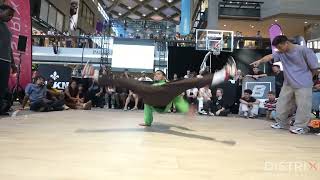 Top 8 2V2 Le Battle Distrix L The Funking & Tricky T Vs Unknown Floor Force