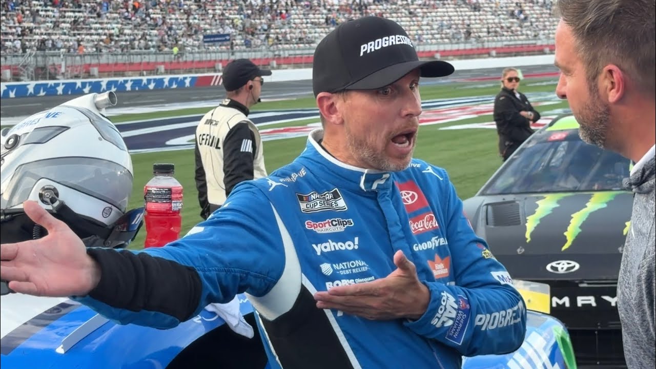 Denny Hamlin Goes Off on Crew Chief Post-Race at ROVAL