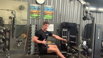 Synergy Seated Cable Row With Rotation