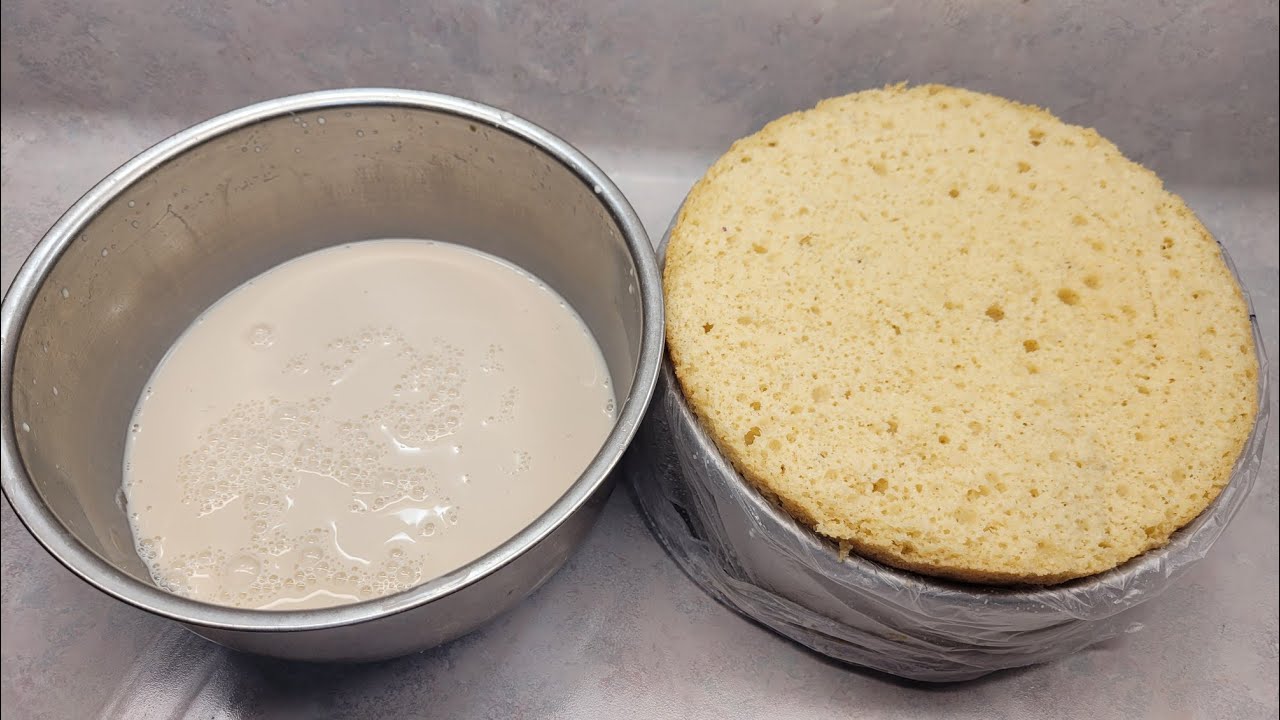 como hacer este super pan esponja y preparación de las 3 leches y mojarlo
