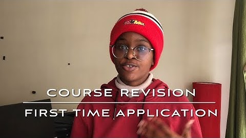 #KUCCPS course revision/application