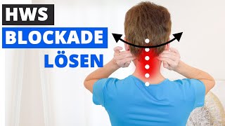 HWS Blockade lösen (Dorn Methode)  ✅ Nackenschmerzen Übungen ⚡️ (für zuhause)