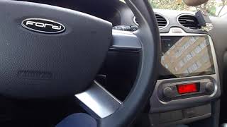 Ford Focus 2 , магнитолалоа 9 дюймой , секретная кнопка фокусоводов )))