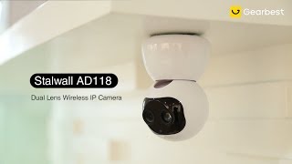 Stalwall AD118 Cloud 1080P 2MP Dual Lens Wireless IP Camera EU Plug - Gearbest.com screenshot 1