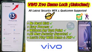 VIVO X90 Demo Lock (Unlock) New Security | VIVO X90 FRP Remove Tool With GsmRaJA