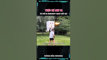 chế tạo minecraft Ghast bản thực biết bay và phóng lửa