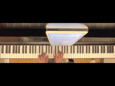 Jesus loves me (piano solo, left hand practice)
