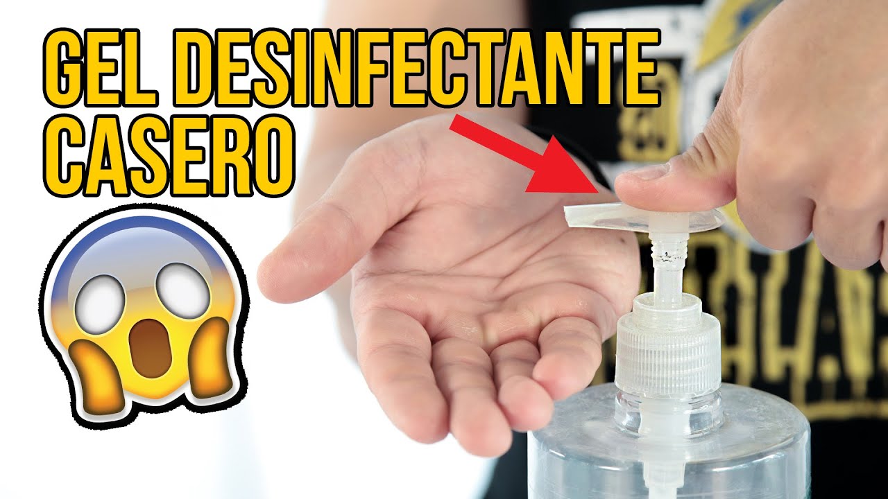 Hacer gel desinfectante de manos casero puede ser peligroso