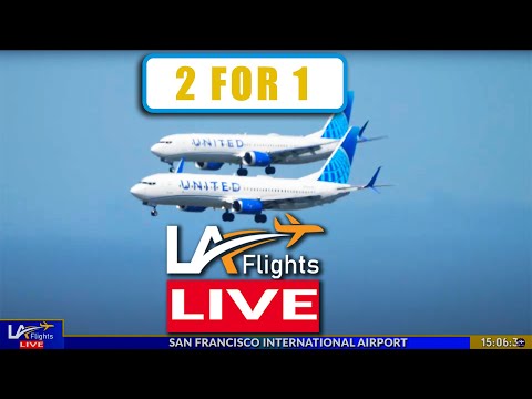 🔴LIVE SFO AIRPORT ACTION! | A380's, 777's, 747's, & MUCH MORE! | JULY 20, 2025